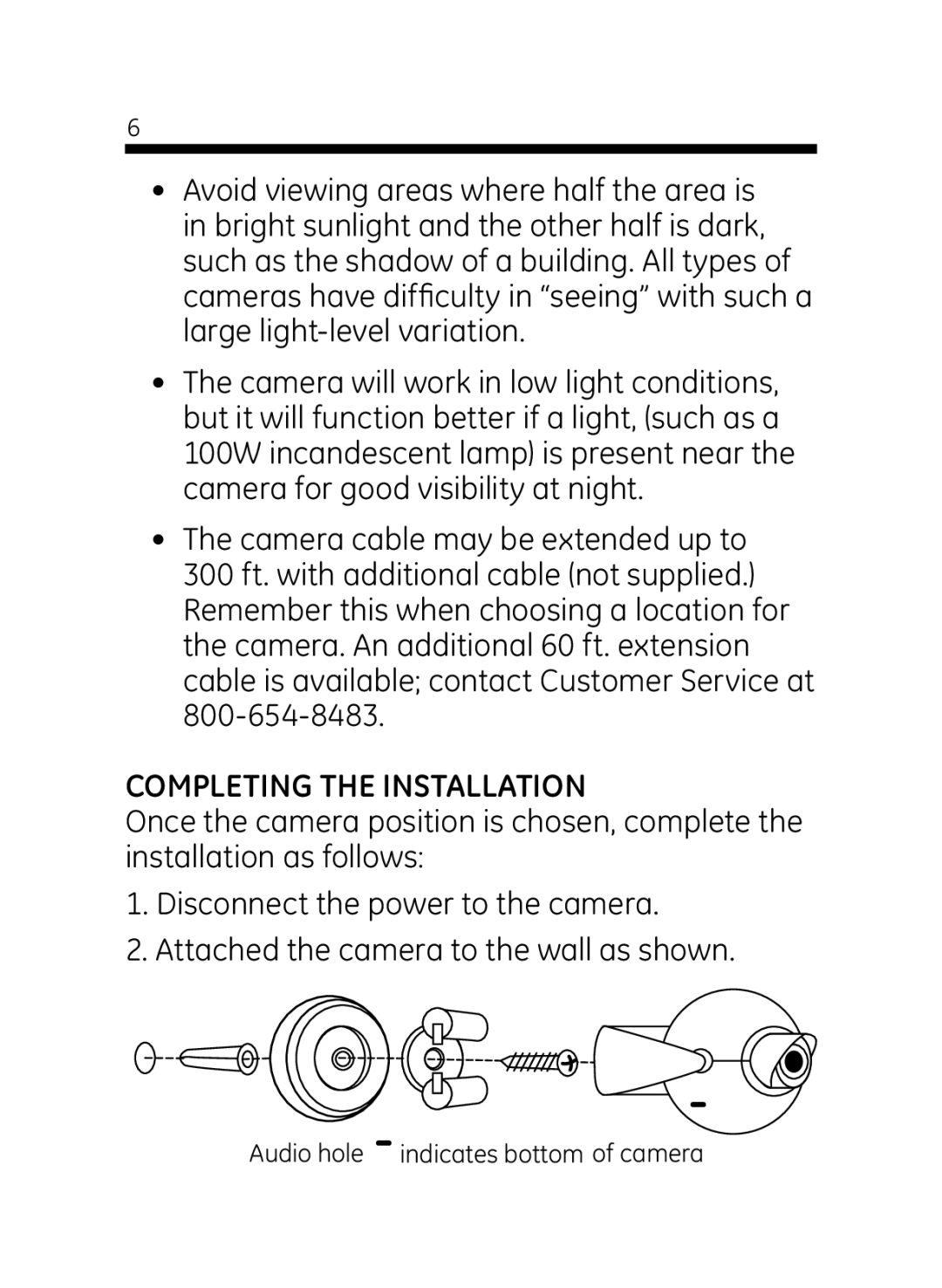 Jasco 45406 user manual Completing the Installation 