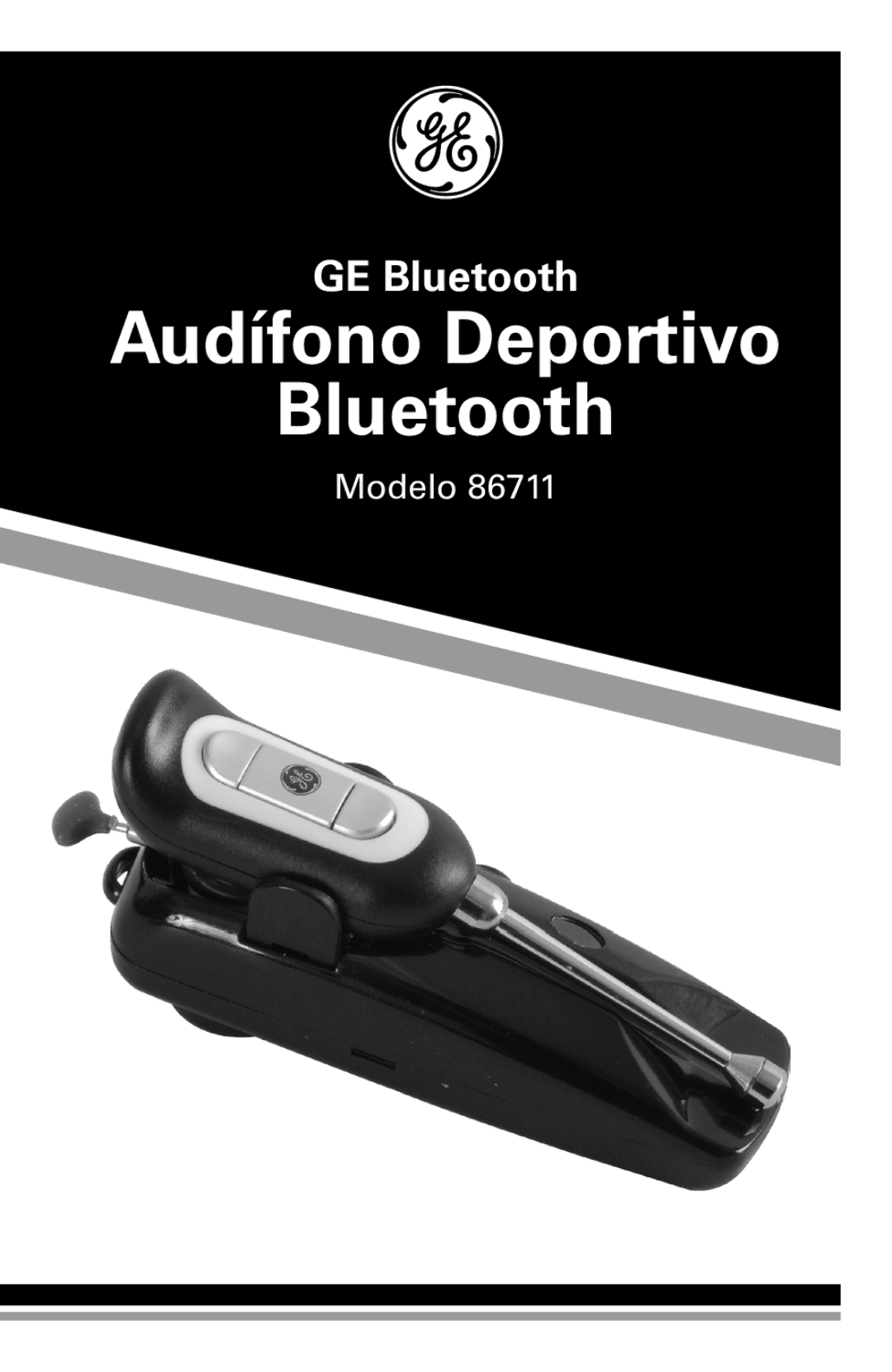 Jasco 86711 manual Audífono Deportivo Bluetooth 