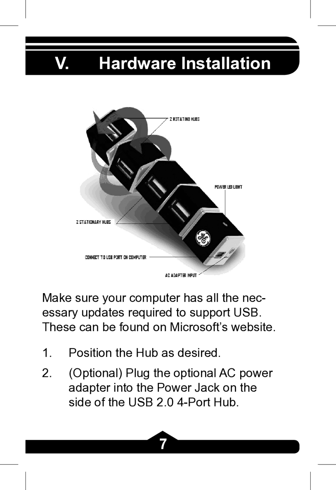 Jasco 97845, 97846, 97847 instruction manual Hardware Installation 