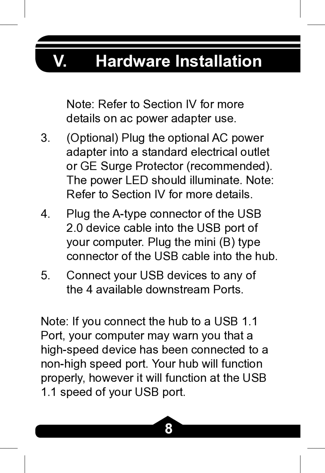 Jasco 97847, 97846, 97845 instruction manual Hardware Installation 