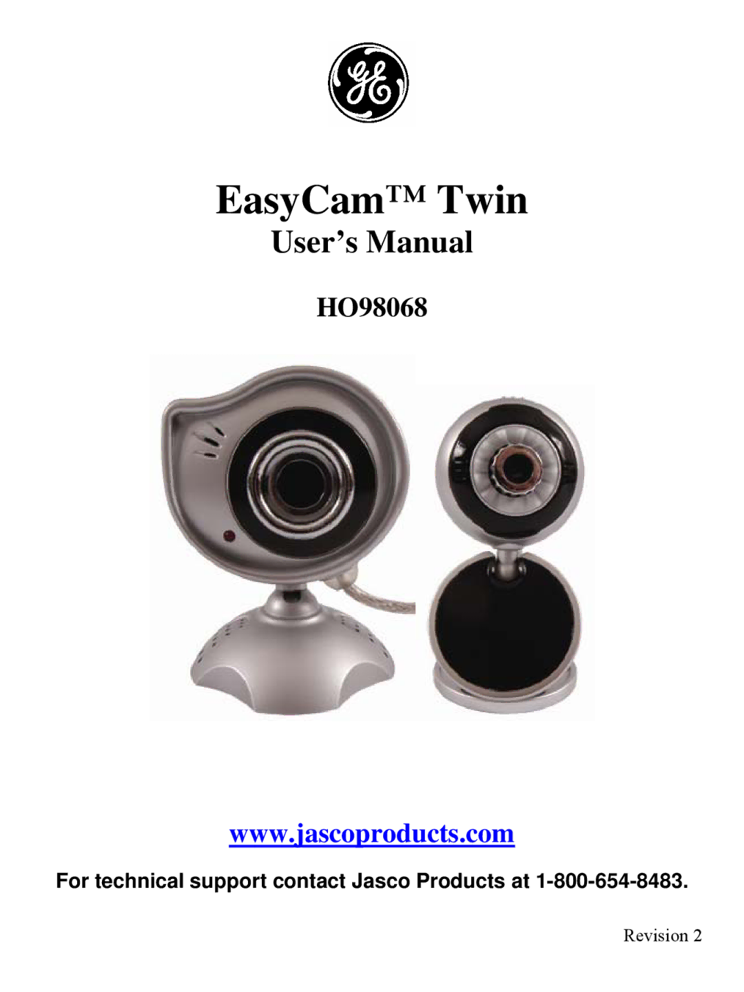 Jasco 98068 user manual EasyCam Twin 