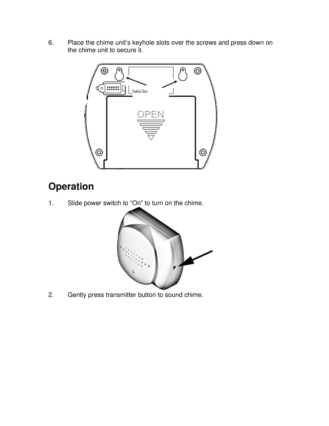 Jasco GE 19209 installation instructions Operation 