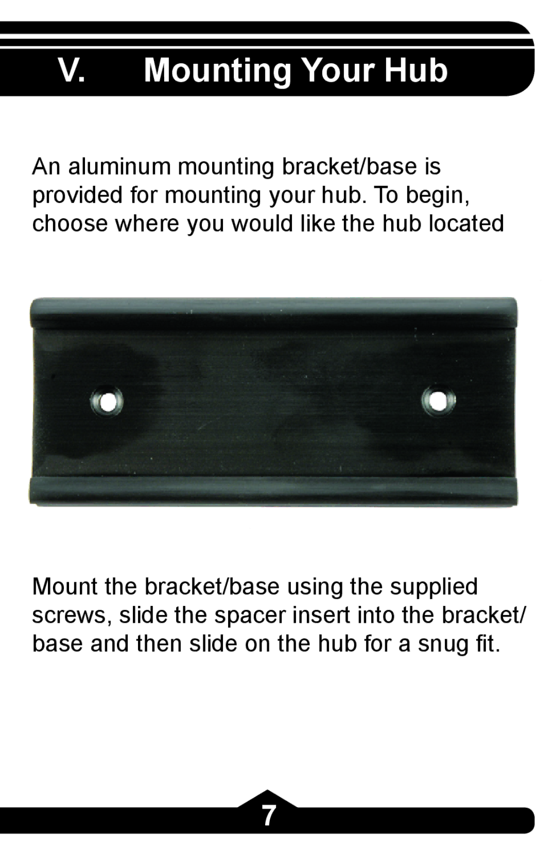 Jasco HO97864 instruction manual Mounting Your Hub 