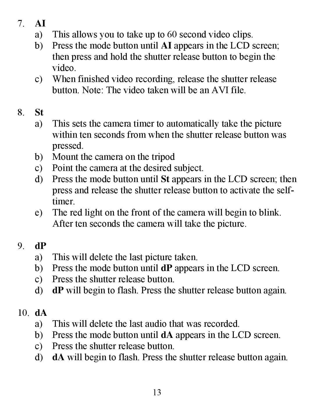 Jasco HQ98073 user manual 10. dA 