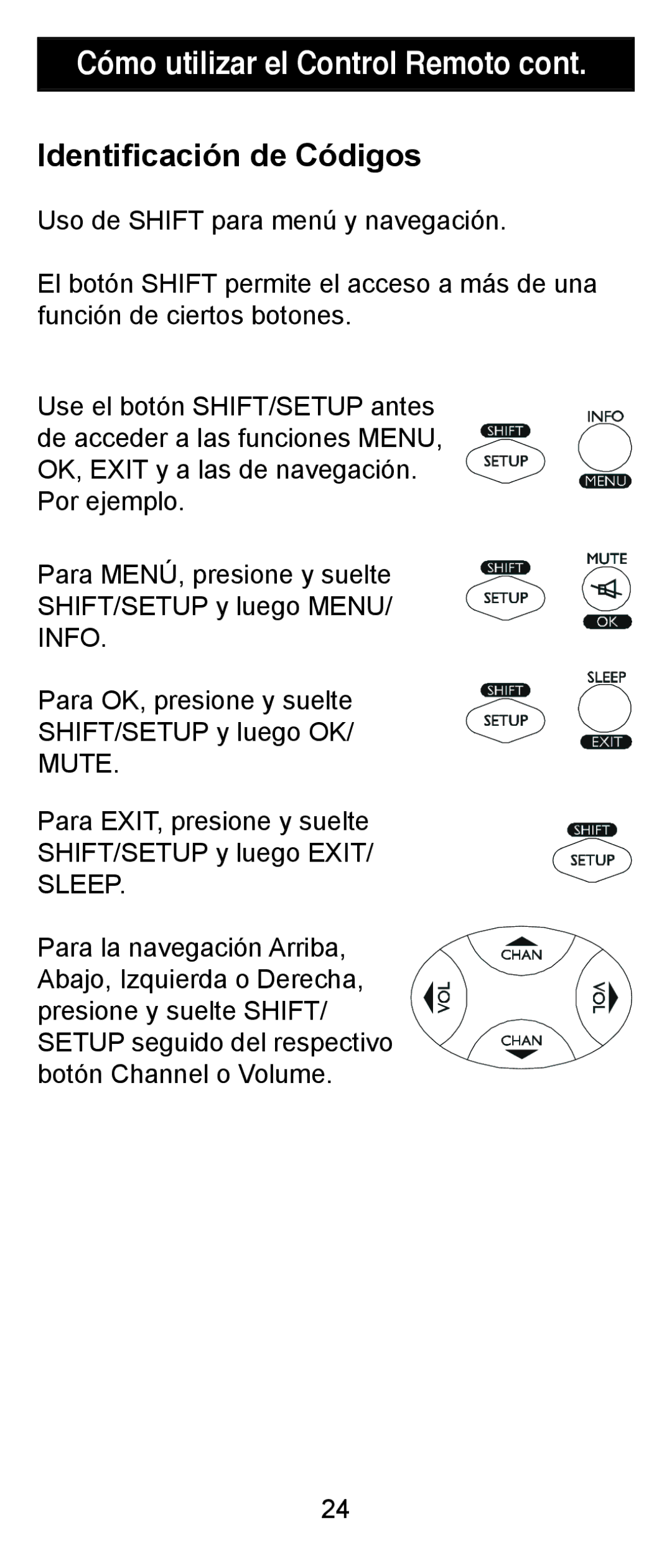 Jasco RM84911, RM24911 instruction manual Cómo utilizar el Control Remoto, Sleep 