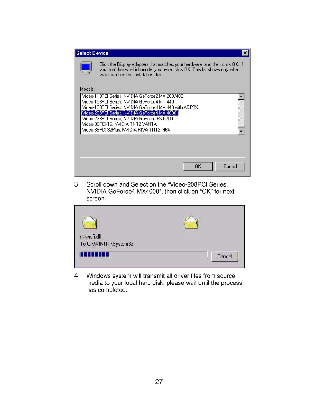 Jaton VIDEO208PCI64TWIN user manual 