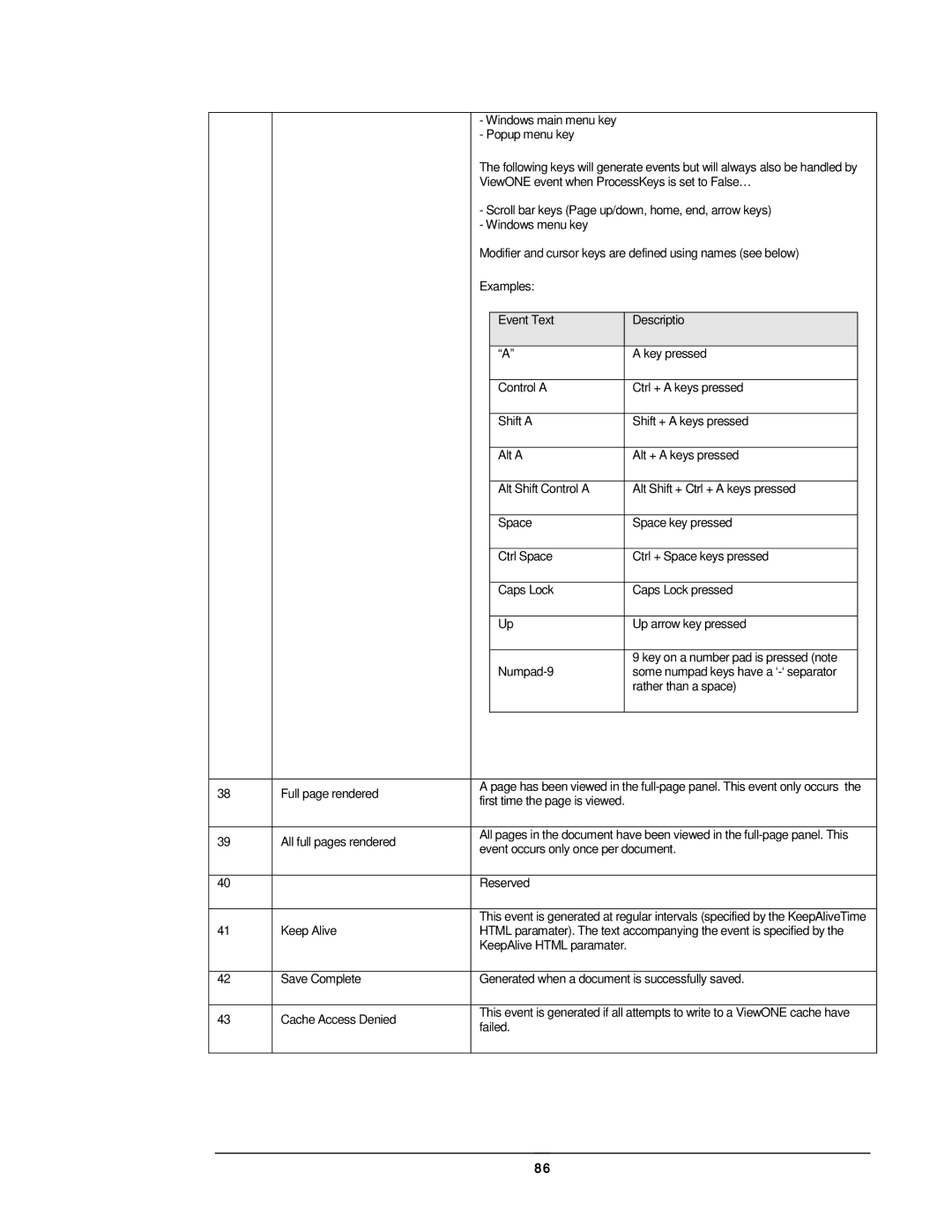 JAVA Tech VERSION 3.0 manual First time the page is viewed 