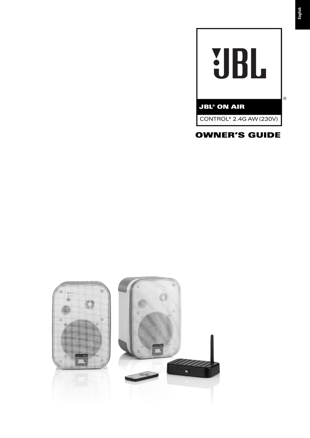 JBL 2.4G AW manual OWNER’S Guide 