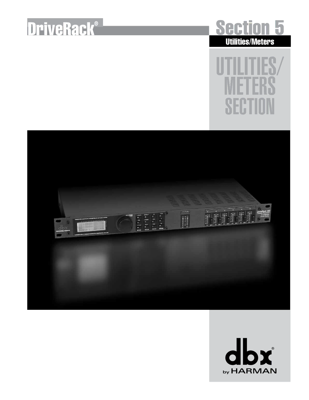 JBL 260 user manual Meters 