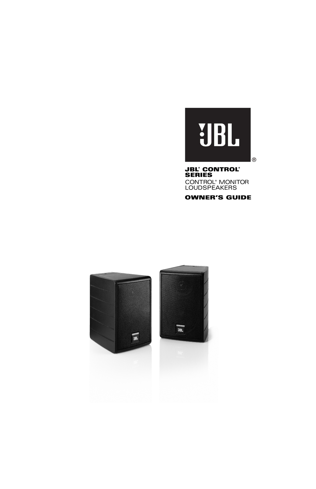 JBL 406-000-05970-E manual JBL Control Series 