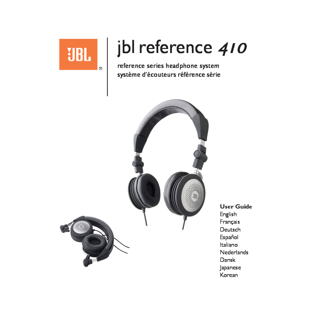 JBL 410 manual jbl reference, User Guide 