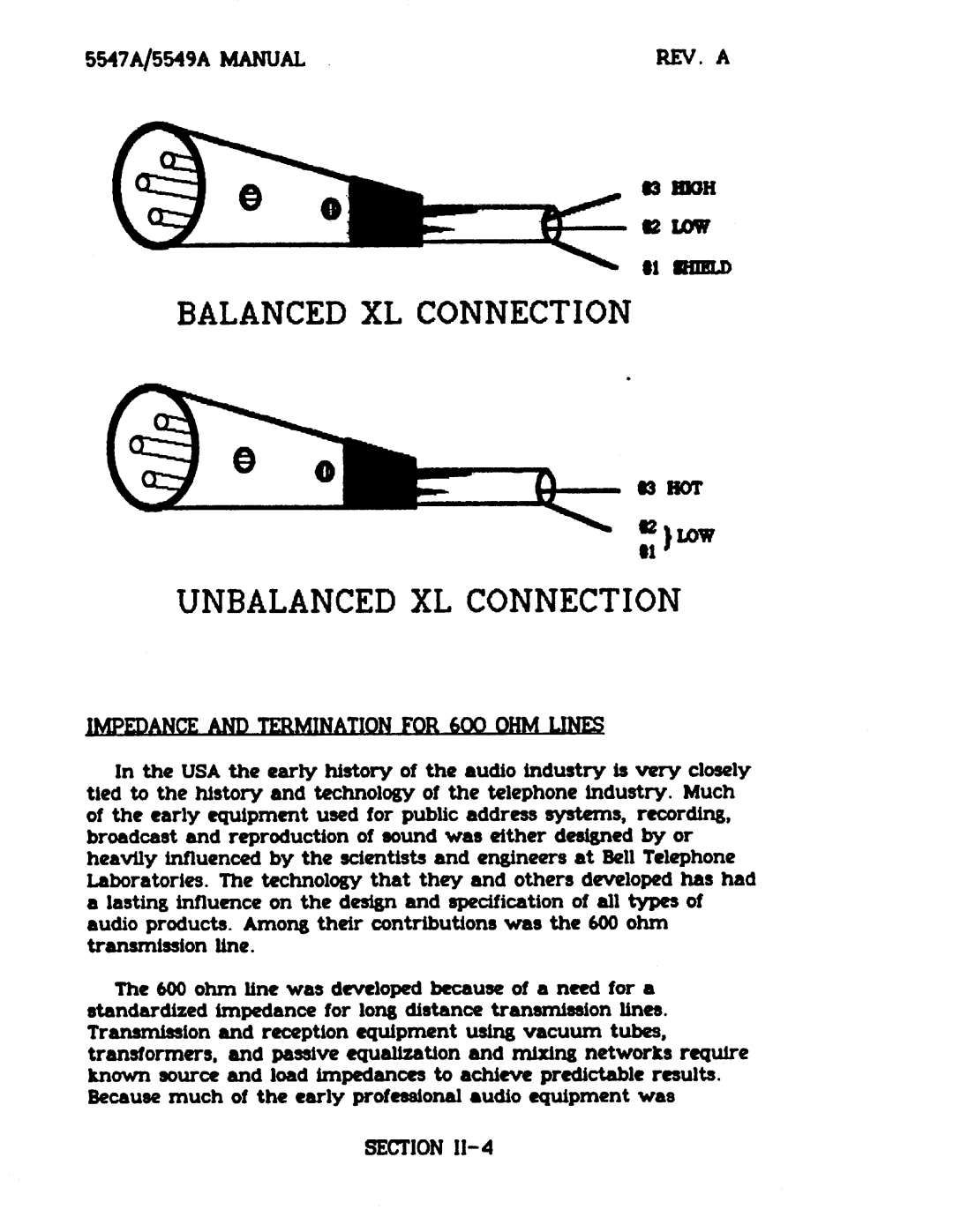 JBL 5549A manual 