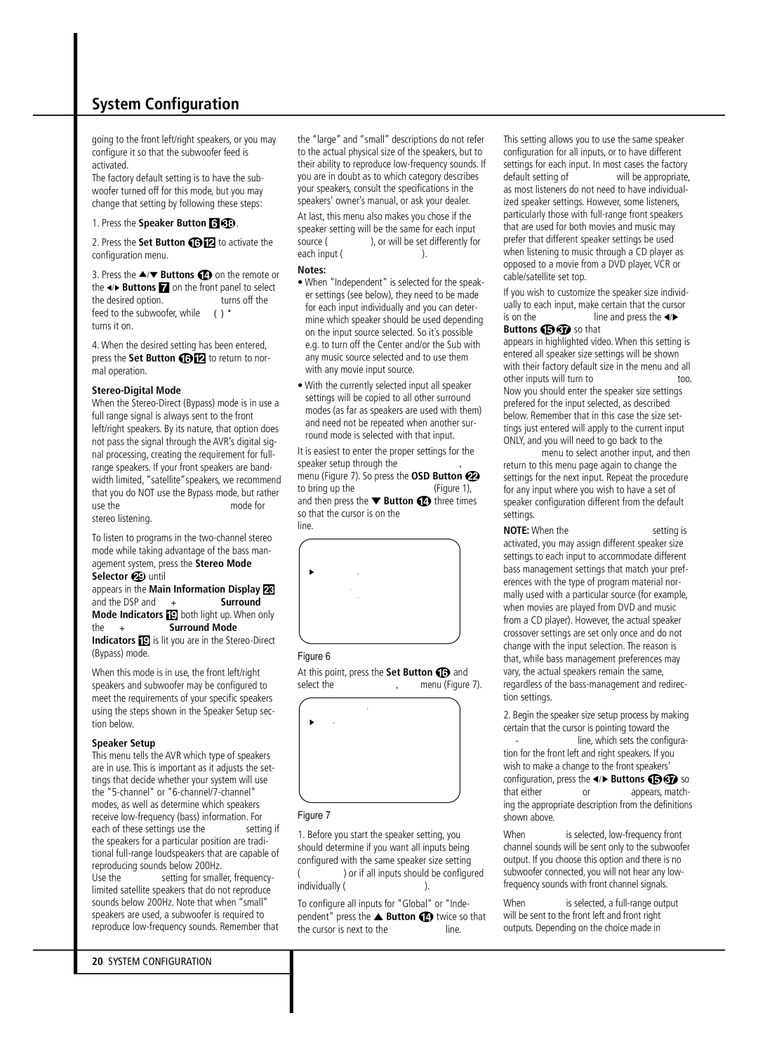 JBL AVR 140 owner manual Stereo-Digital Mode, Indicators is lit you are in the Stereo-Direct Bypass mode, Speaker Setup 