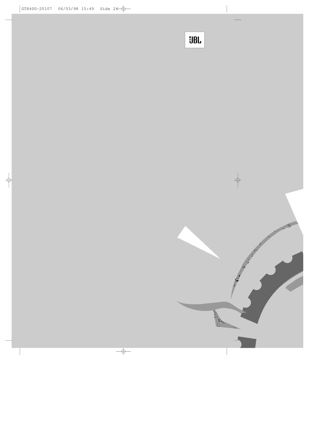 JBL manual GTH400-20107 06/03/98 1549 Side 