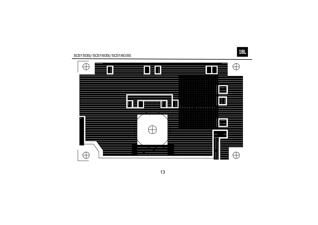 JBL service manual SCS150SI/SCS160SI/SCS180.6S 