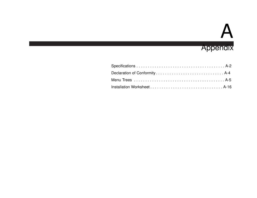 JBL SDP-40 manual Appendix 