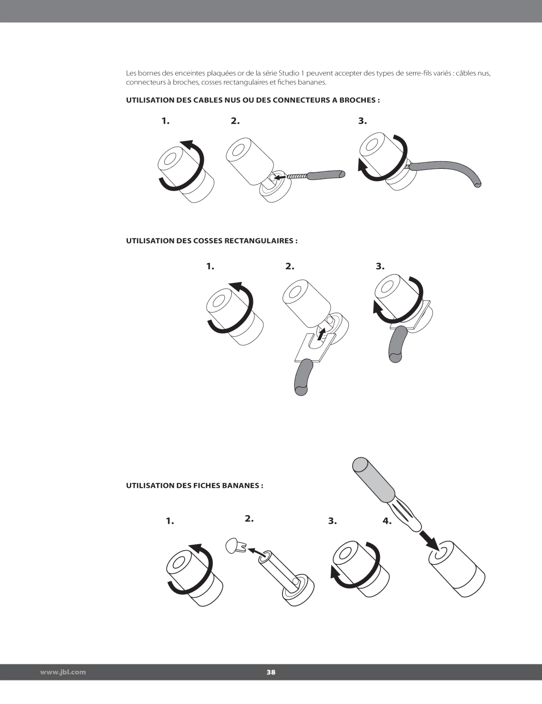 JBL STUDIO180 manual 