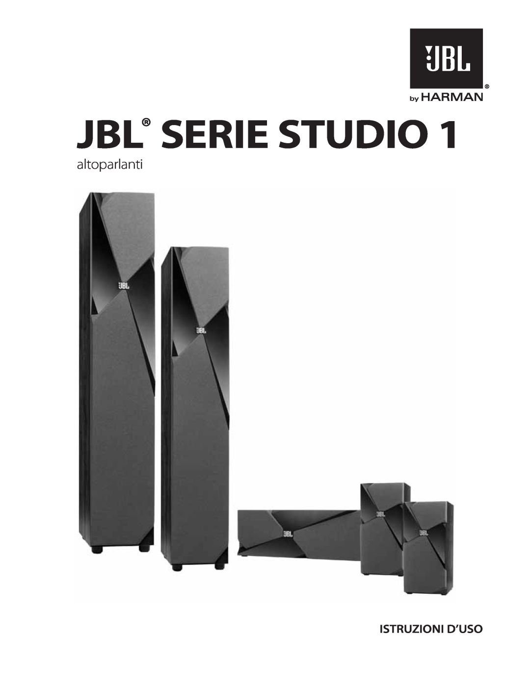 JBL STUDIO180 manual Jbl Serie Studio, altoparlanti, Istruzioni D’Uso 