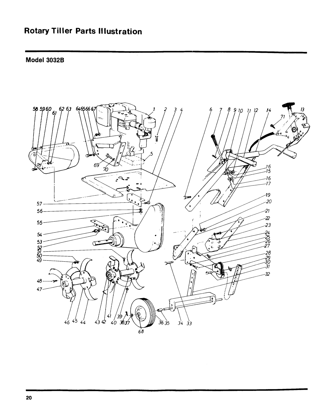 JC Penney 3032B manual 