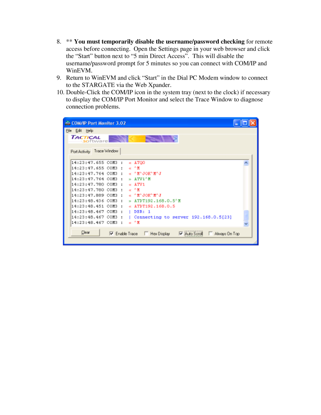 JDS Uniphase RS-232 operation manual 