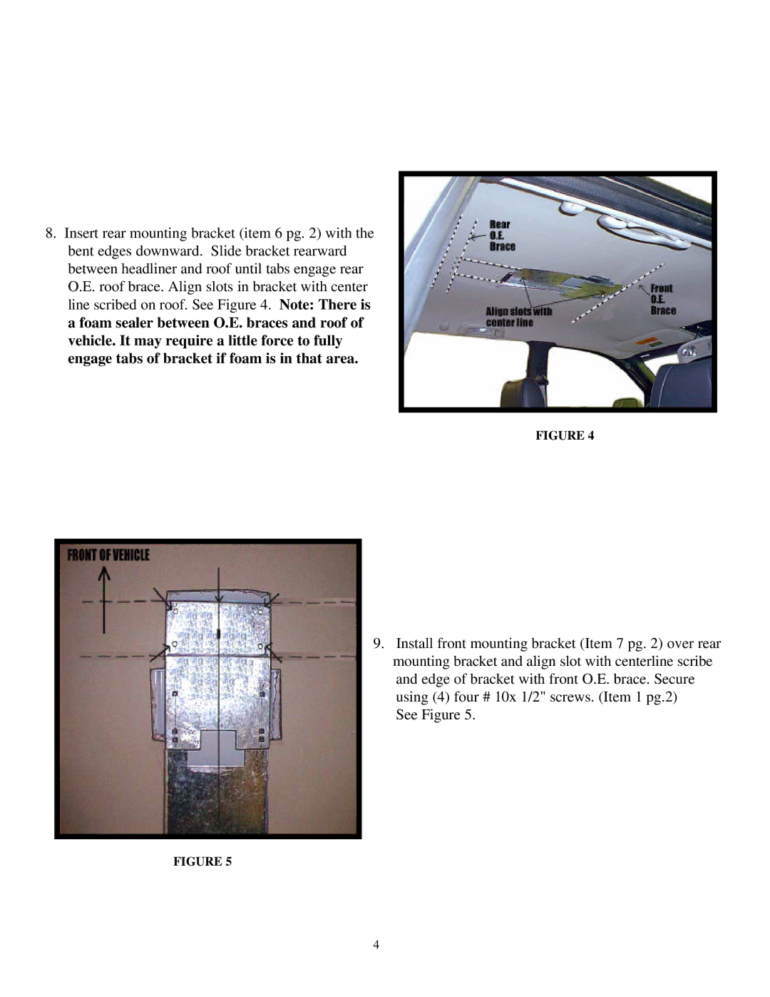 Jeep 50-0284x-015 Series installation instructions 