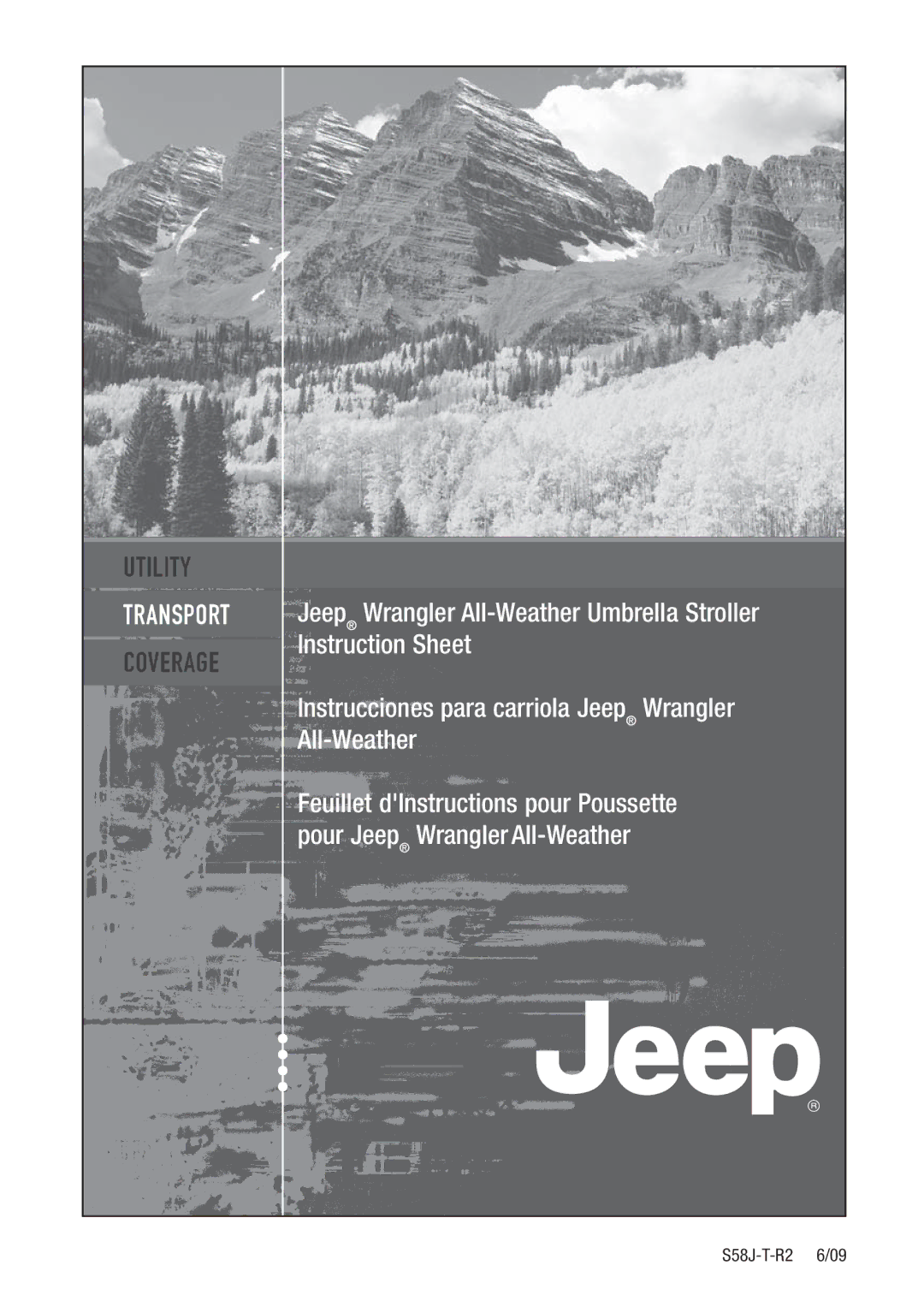 Jeep S58J-T-R2 instruction sheet Transport 