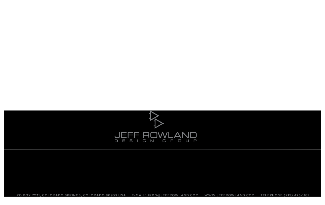 Jeff Rowland Design Group 312 owner manual 