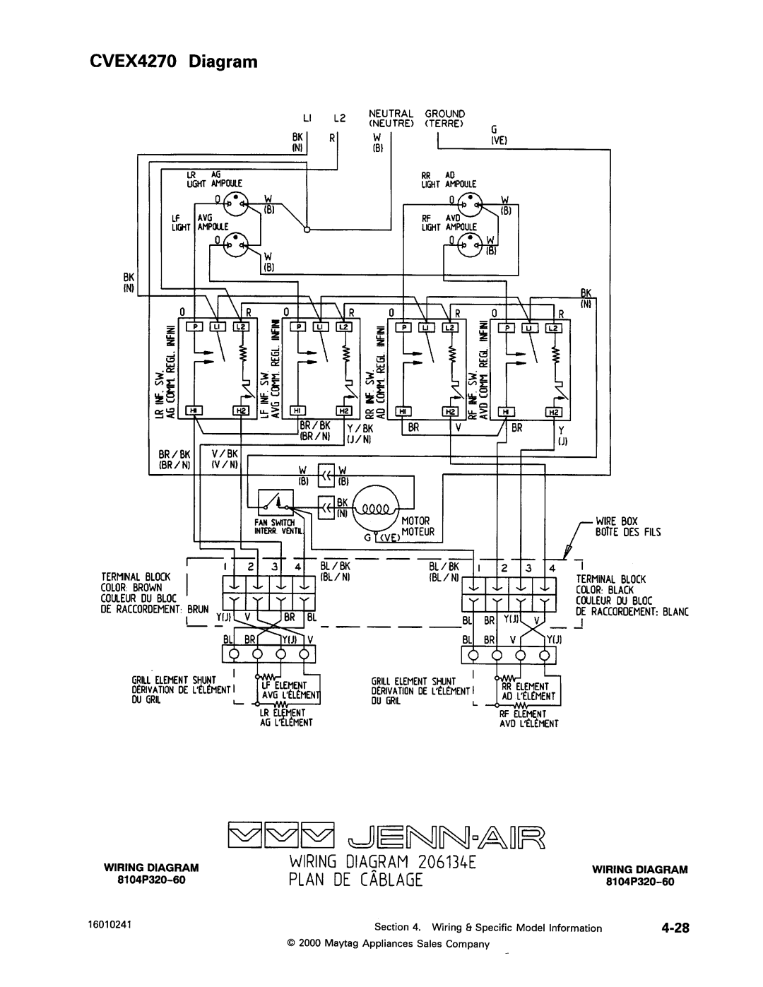 Jenn-Air 16010241 manual 