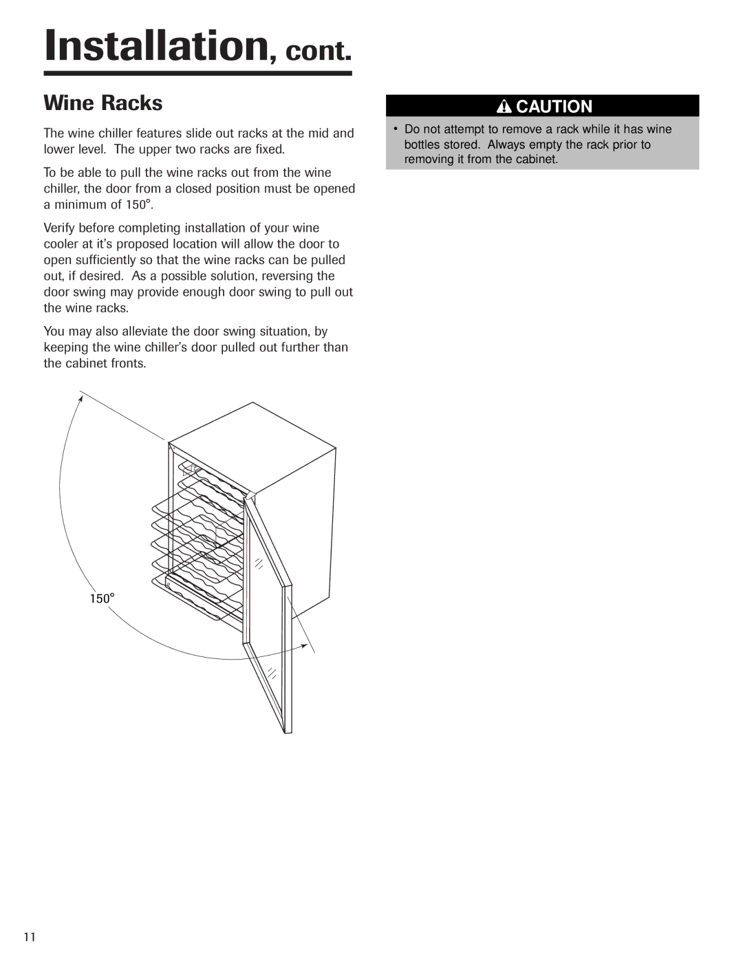 Jenn-Air 41007605 warranty Wine Racks 