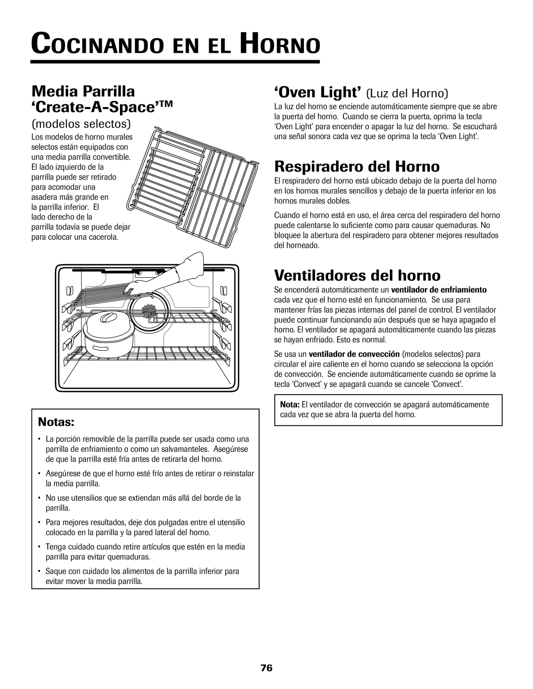 Jenn-Air 8112P212-60 Media Parrilla ‘Create-A-Space’TM, Respiradero del Horno, Ventiladores del horno, Modelos selectos 