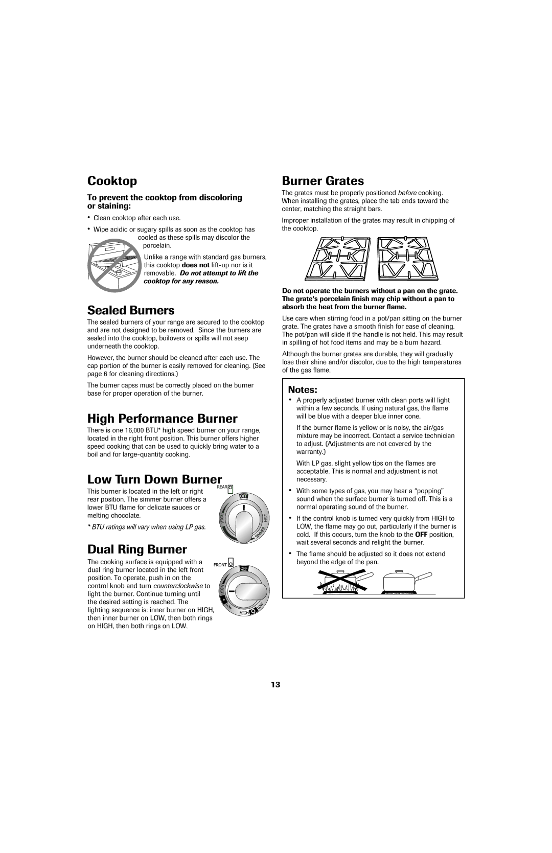 Jenn-Air 8113P757-60 Cooktop, Sealed Burners, High Performance Burner, Low Turn Down Burner, Dual Ring Burner 