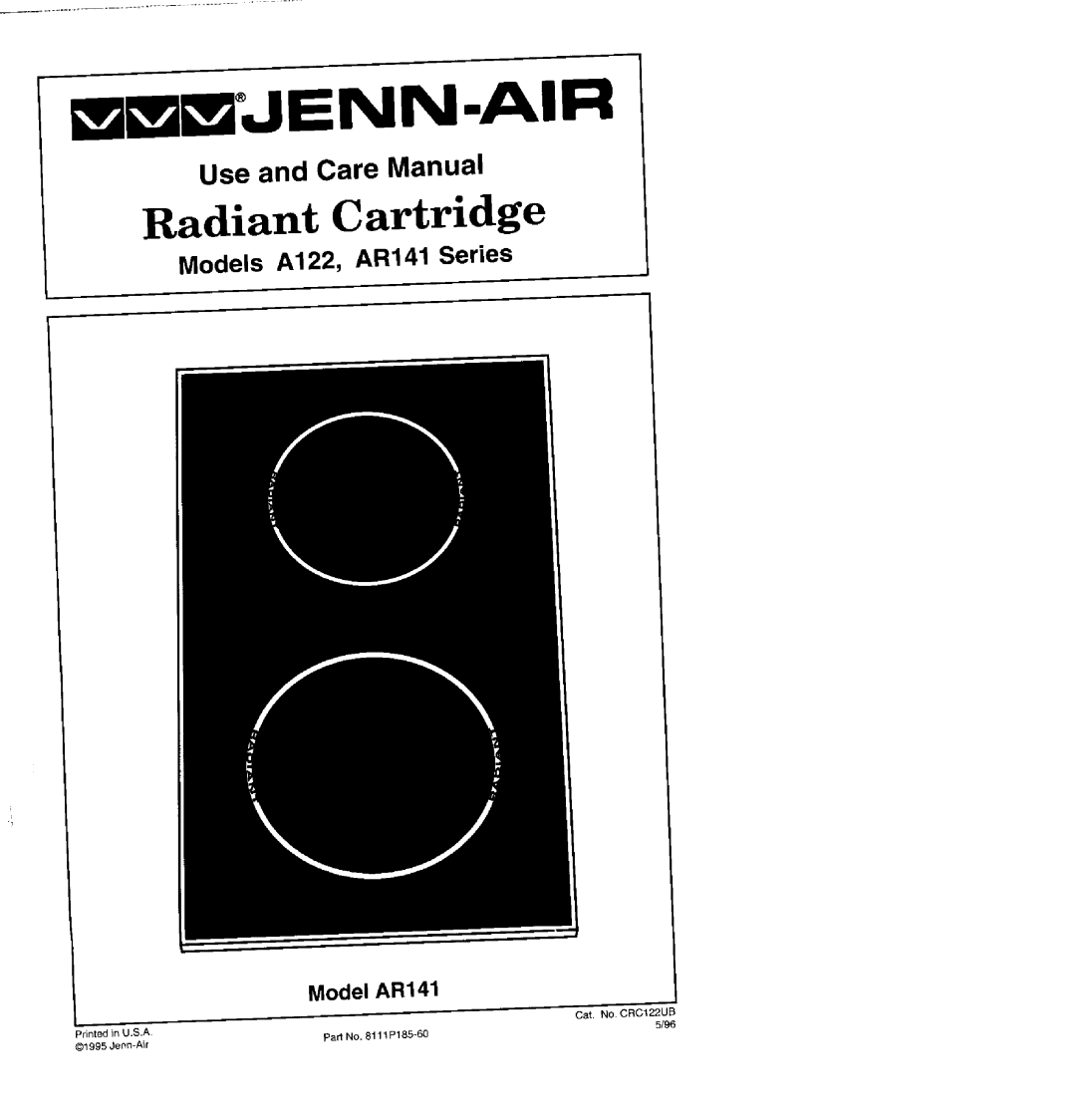 Jenn-Air AR141 manual Nn.Air 