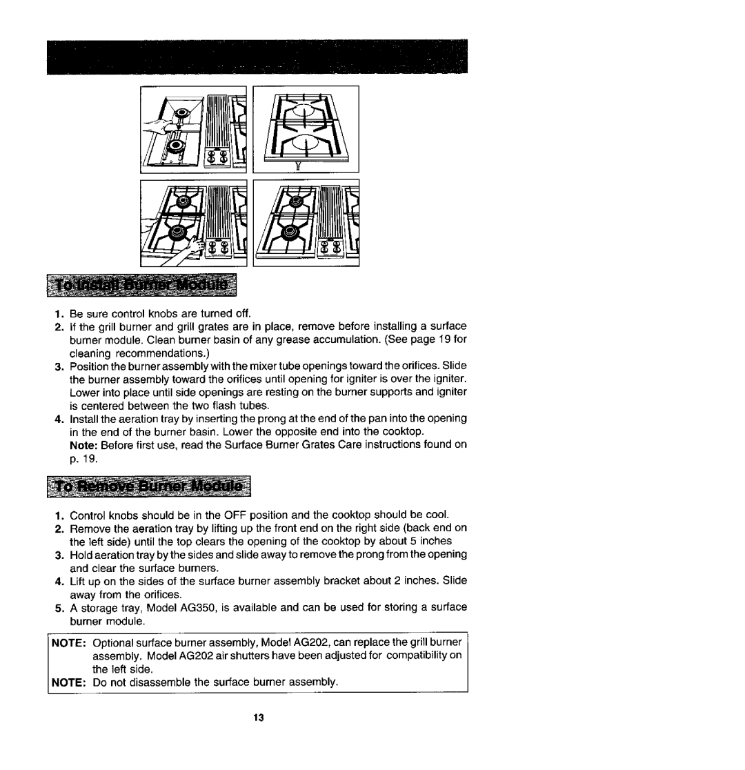 Jenn-Air CVG4100, CVG4380, CVG428, 0VG4280 manual 