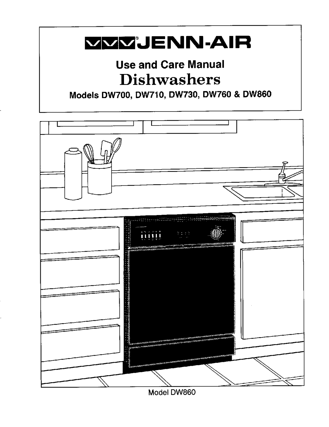 Jenn-Air DW710, DW860, DW700, DW730, DW760 manual Mwwjenn-Air 