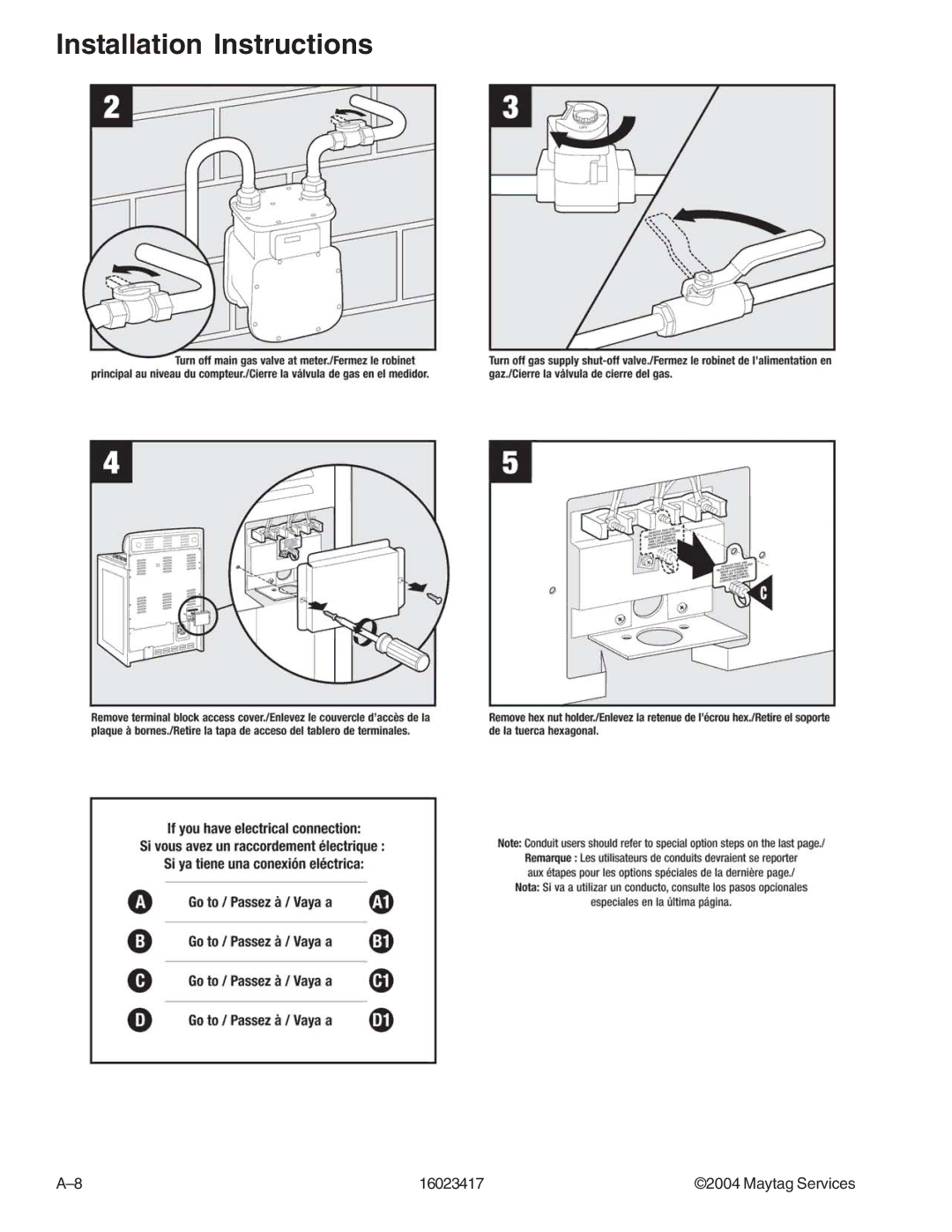 Jenn-Air JDR8895ACS/W, JDR8895AAB/S/W manual Installation Instructions 