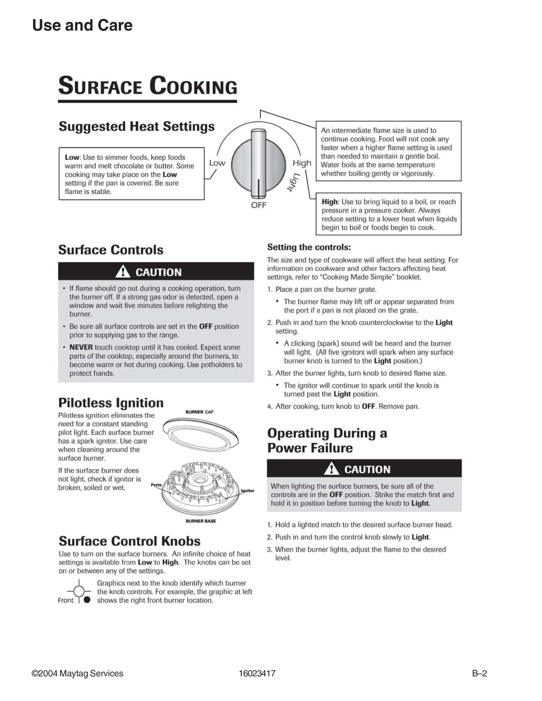 Jenn-Air JDR8895AAB/S/W, JDR8895ACS/W manual Use and Care 