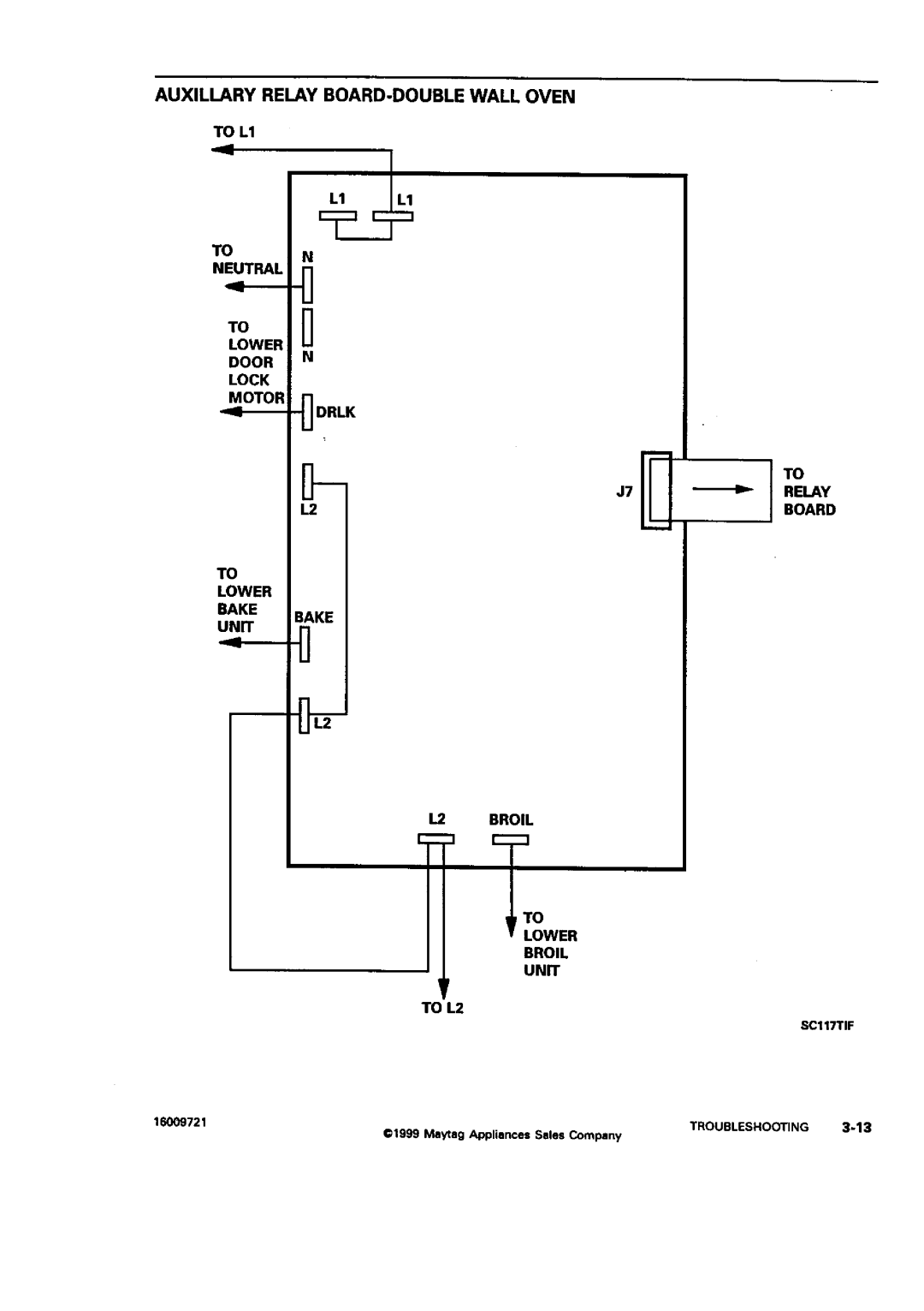 Jenn-Air JJW9530, JJW9527, JJW8630, JJW8627, JJW8527, W3040OP, W30100, W2451 Auxillary Relay BOARD-DOUBLE Wall Oven, TON Neutral 