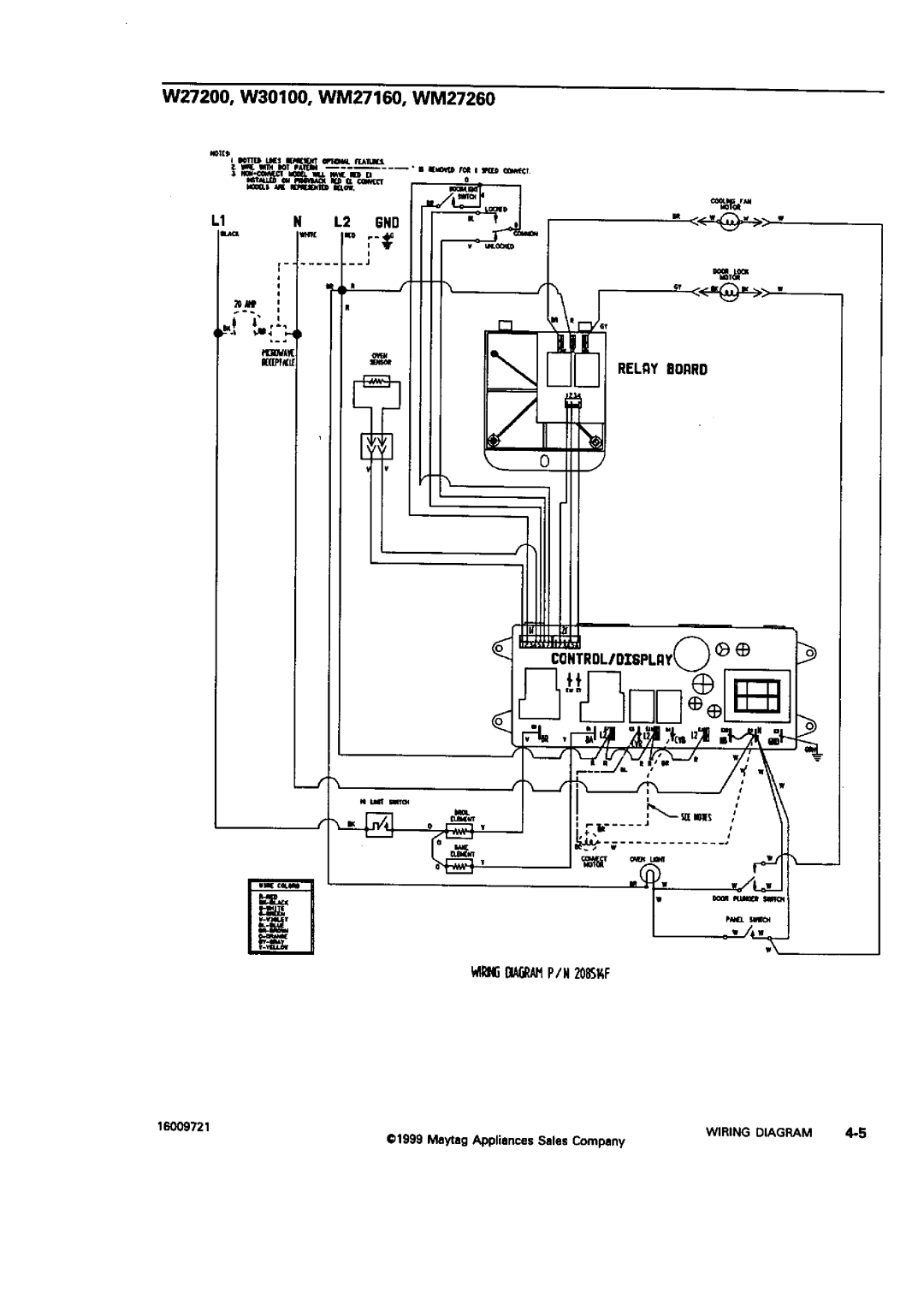 Jenn-Air W27100, JJW9527, JJW8630, JJW8627, JJW8527, W3040OP, W30400, W27400, WW30430P, WW2460 W272000 W30100, WM27160, WM27260 