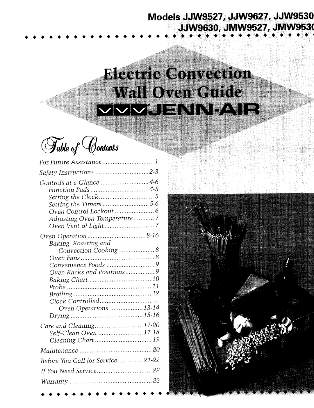 Jenn-Air 81t2P180_60, JJW9527AAB warranty For Future 