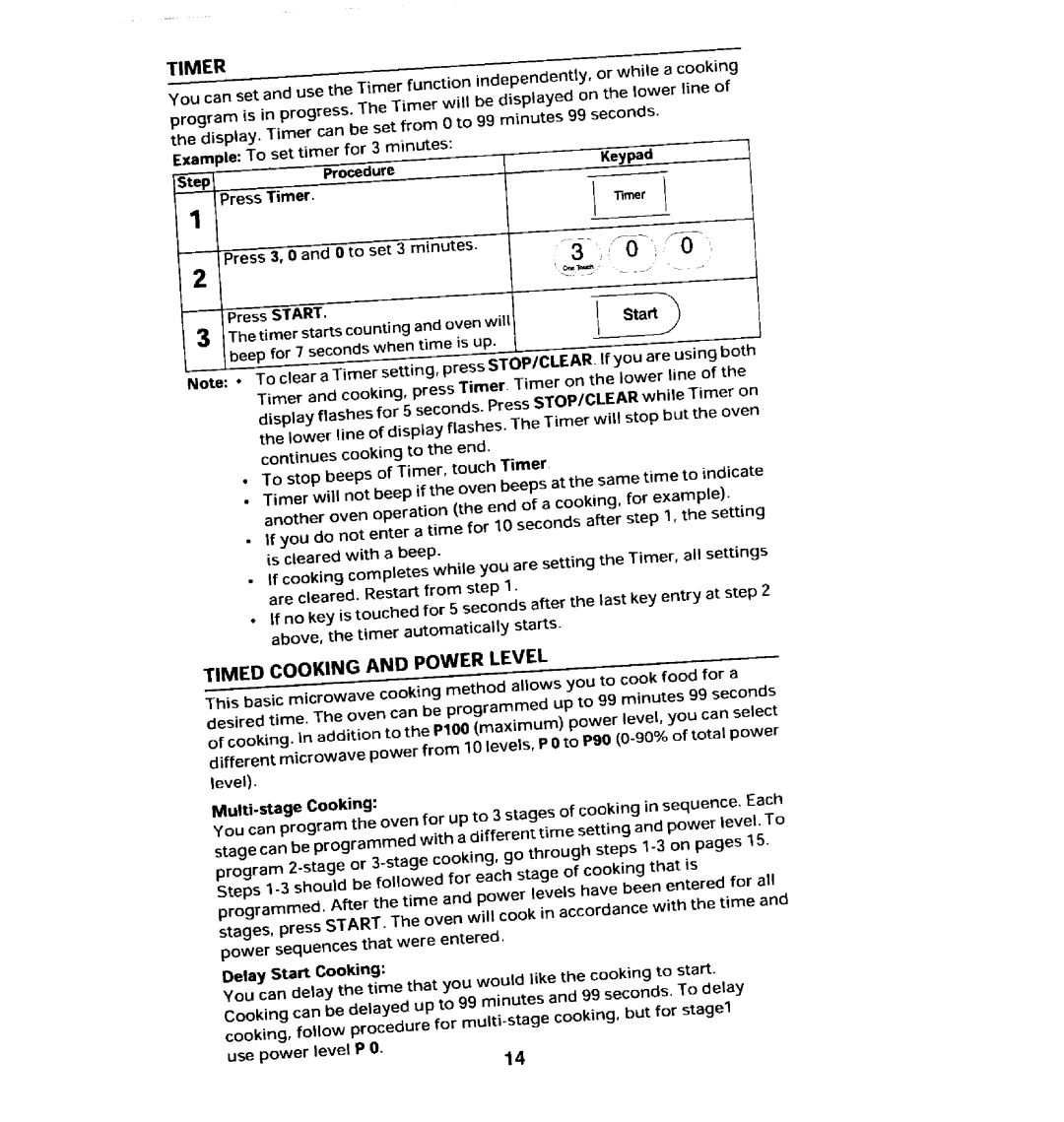 Jenn-Air JMC8100ADB manual Th et im er starts counti ng a nd oven w ill 