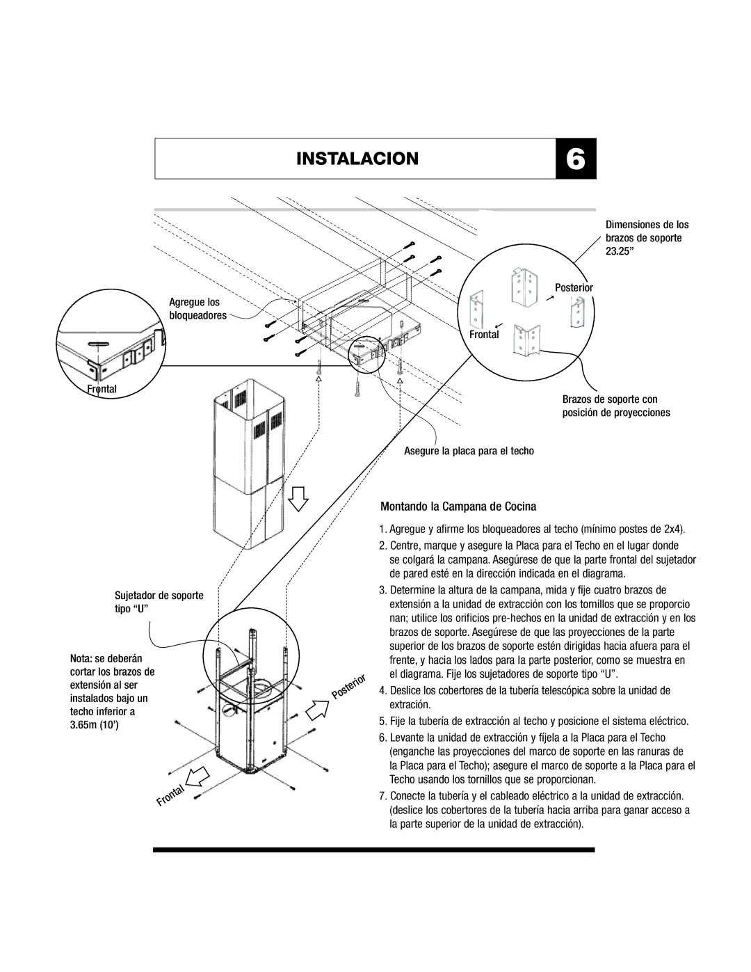 Jenn-Air JXT8142ADS, JXT8136ADS specifications INSTALACION6 