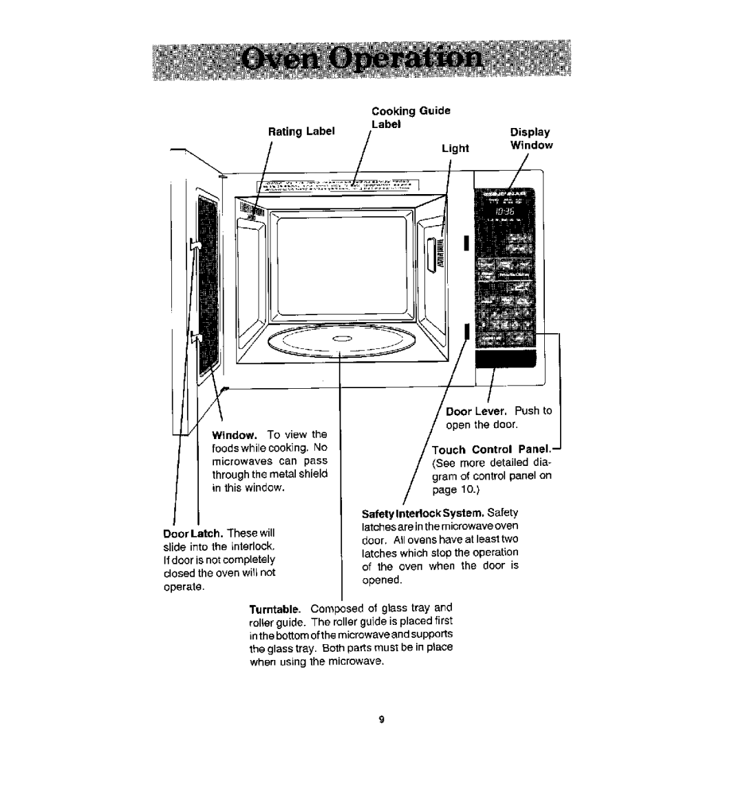 Jenn-Air M170 manual Window , To vie w 