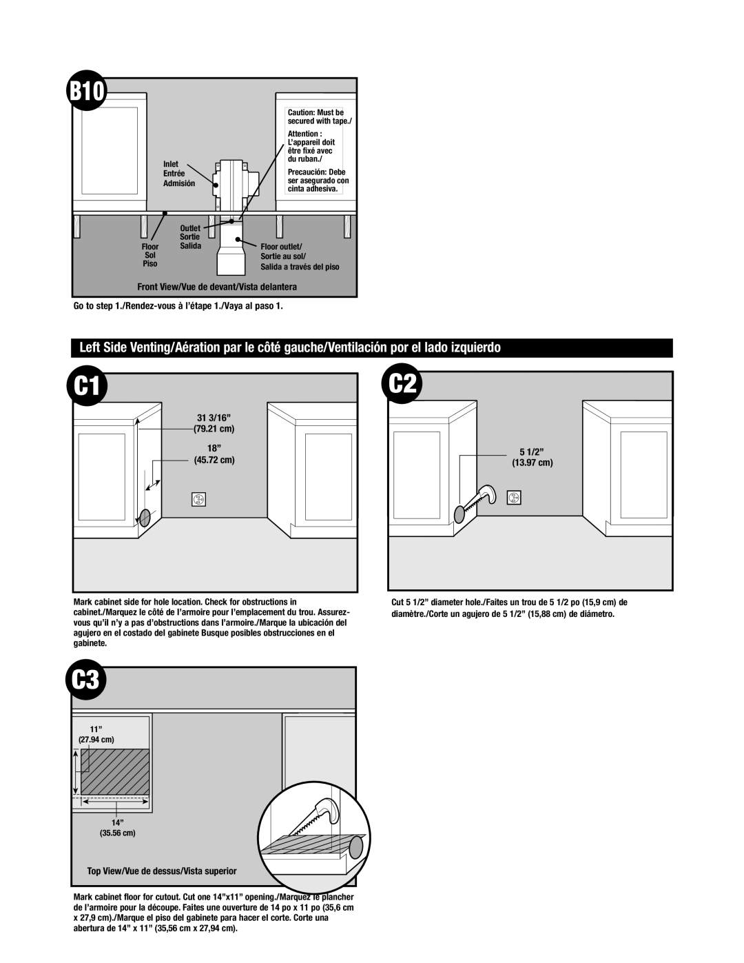 Jenn-Air Oven manual B10 