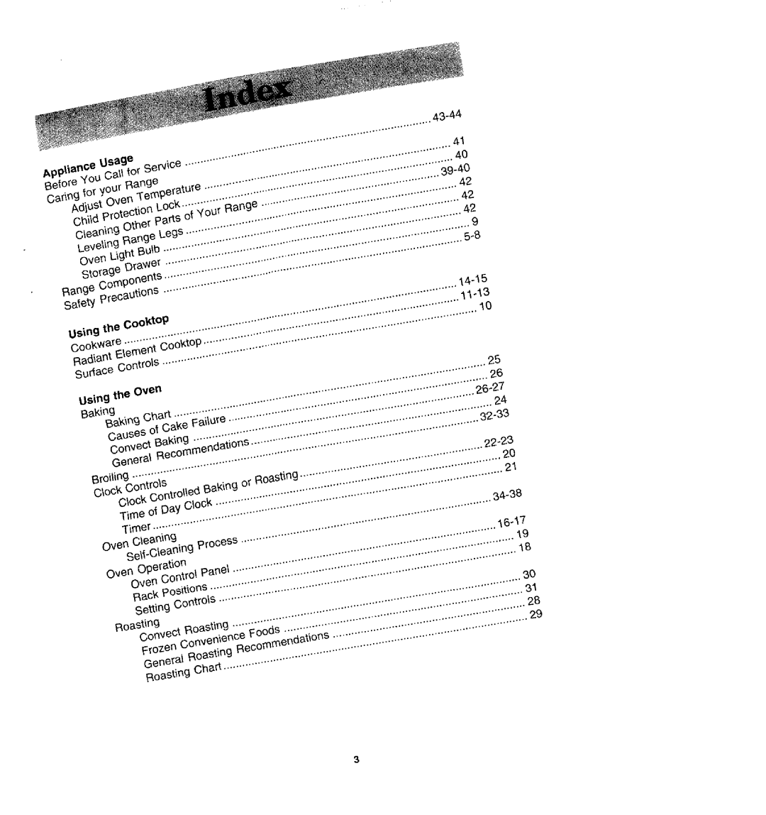 Jenn-Air SCE30600 manual Appliance Usage, Us ing the Cooktop, Using the Oven 