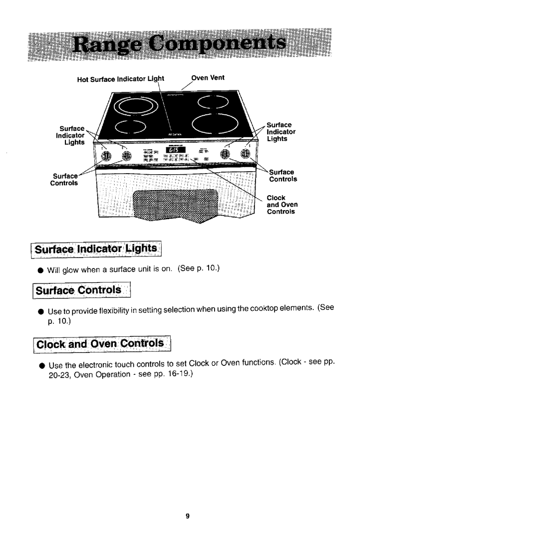 Jenn-Air SCE30600 manual HotSt 