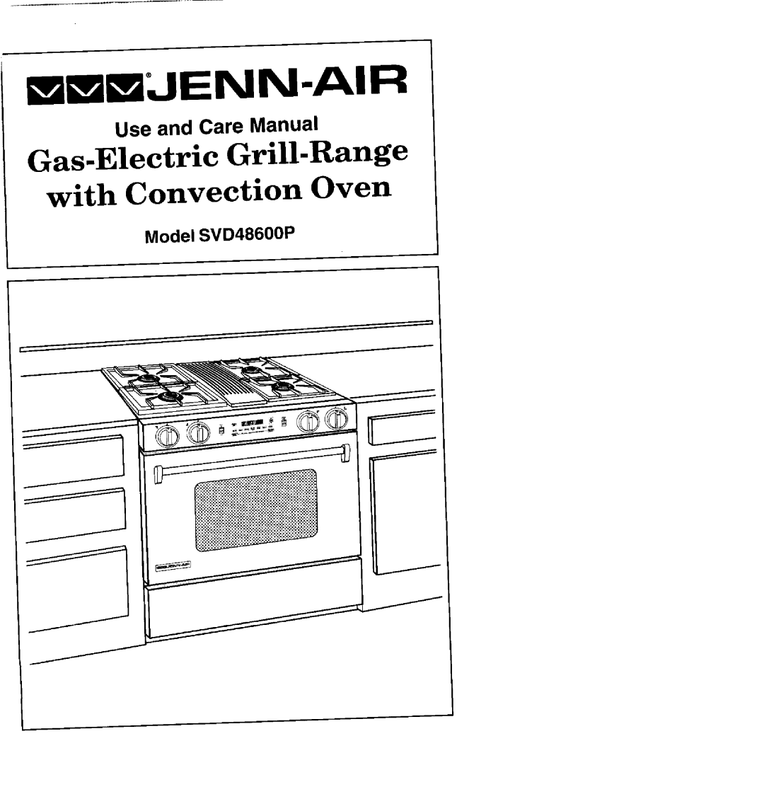 Jenn-Air SDV48600P manual MmmJENN-AIR 