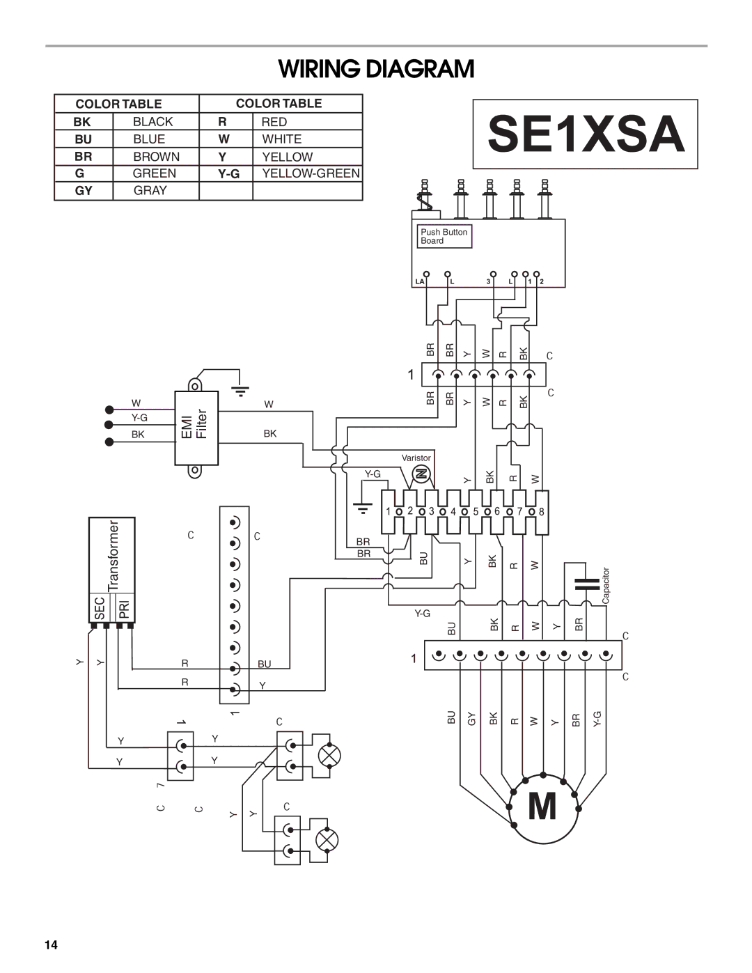 Jenn-Air LI3URB/W10274314C installation instructions Wiring Diagram 