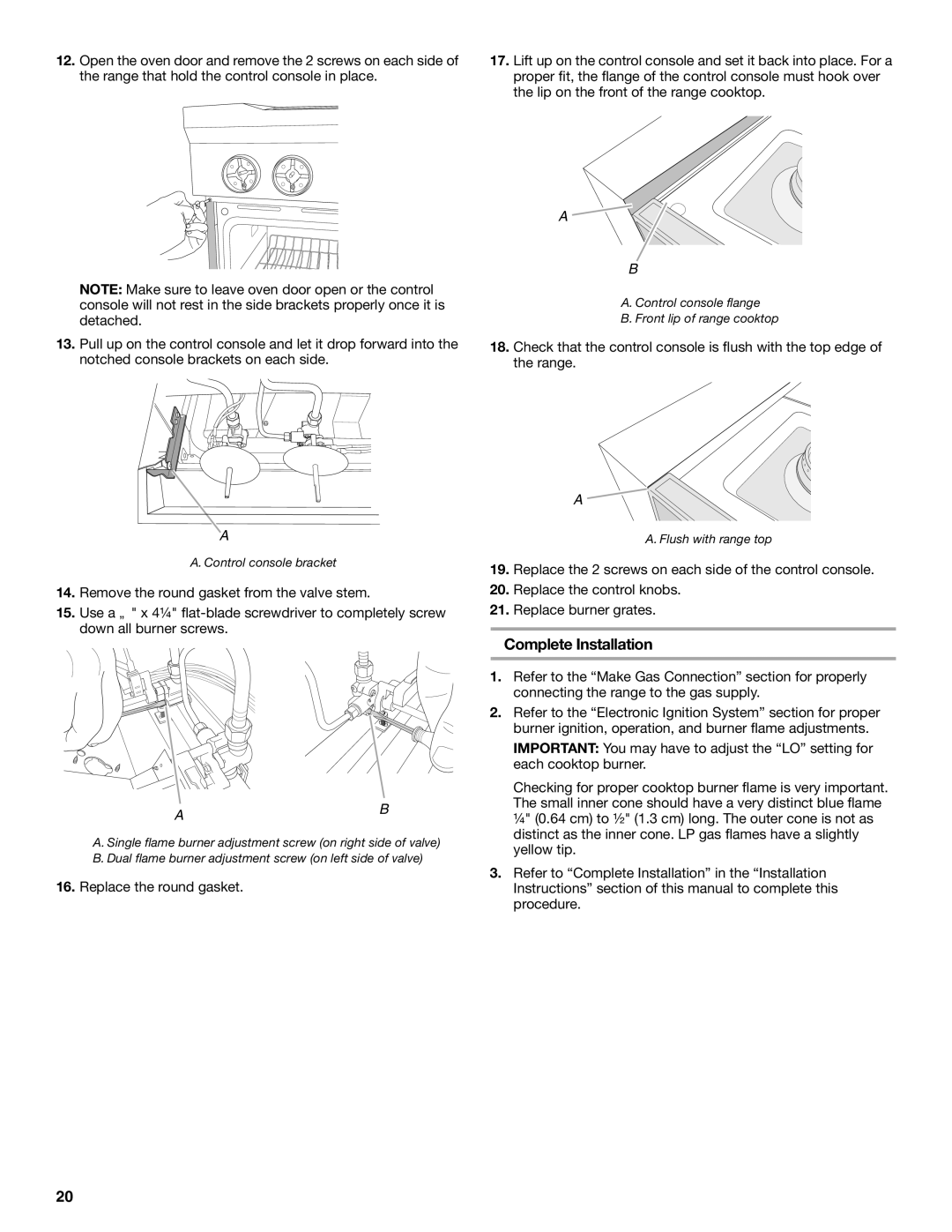 Jenn-Air W10394575A installation instructions Complete Installation 