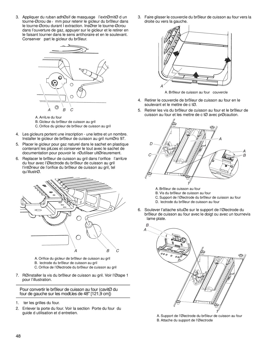 Jenn-Air W10394575A installation instructions Ab C 