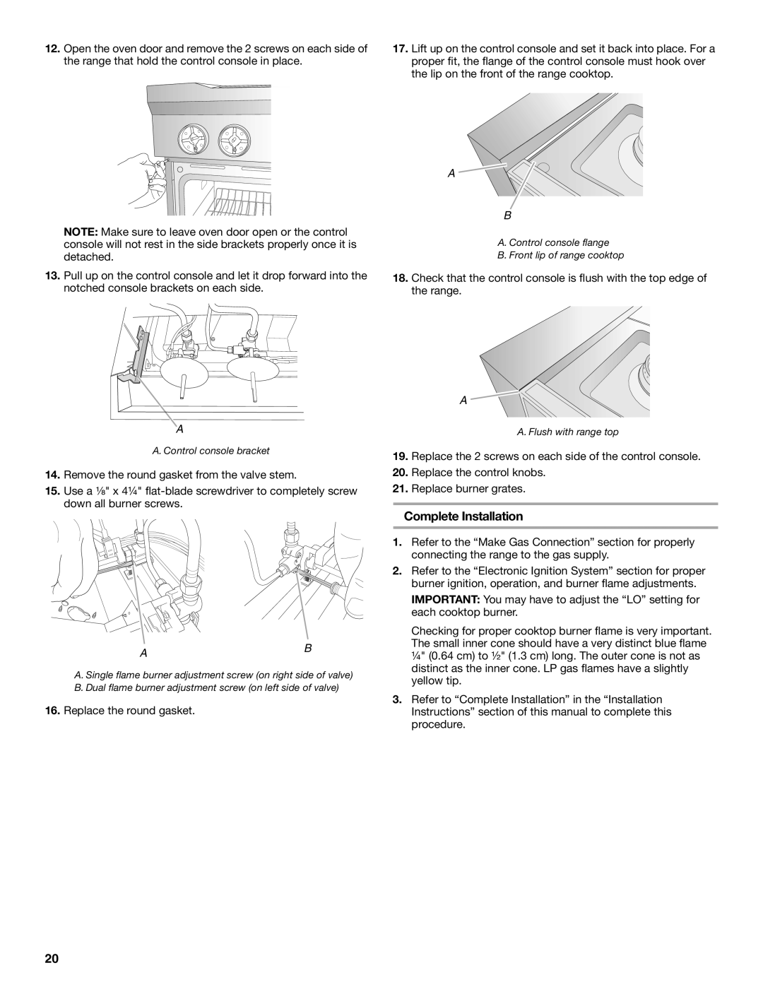 Jenn-Air W10394575A installation instructions Complete Installation 